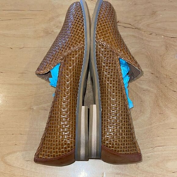 Indigo Rd Womens Basket Woven Harley Slip-on Loafer Flats Brown Size 8 NWOT - Picture 4 of 8